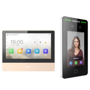 ?？等四樧R別考勤系統DS-K1T341M 別墅可視對講門禁