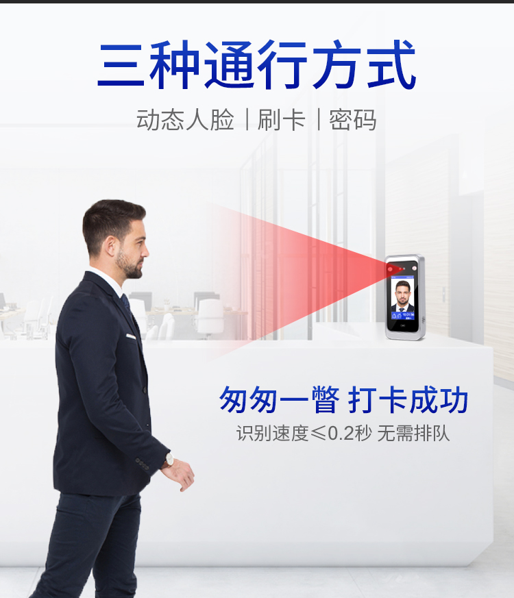 動(dòng)態(tài)人臉識別考勤門禁